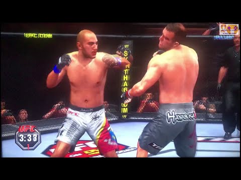 UFC Undisputed Title Mode Expert Level Classic Fight Brandon Vera Fight One VS Matt Hamill