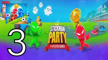 Stickman Party 234 MiniGames - Gameplay Walkthrough Part 3 (iOS, Android)