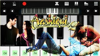 How To Play Tum Hi Ho Song in Aashiqui 2 Film in Mobile Piano | Aadhithya | Shradha Kapoor | screenshot 4