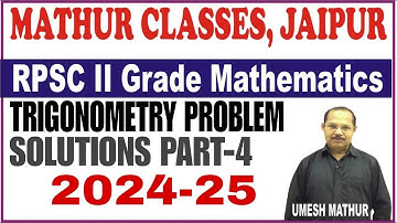 Trignometry sheet solutions by Mathur classes Jaipur #2ndgrademaths #mathursir #trigonometry#maths