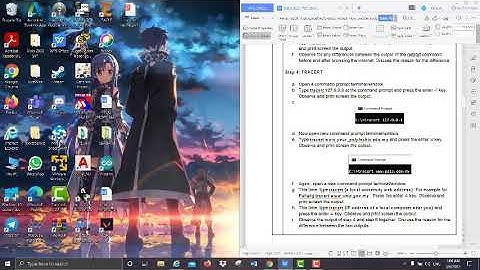 PRACTICAL WORK LAB 5 COMPUTER NETWORKING