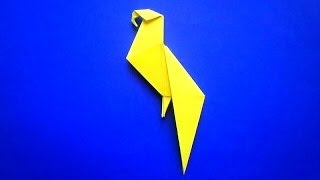 оригами птица попугай / origami bird parrot оригами птица попугай / origami bird parrot