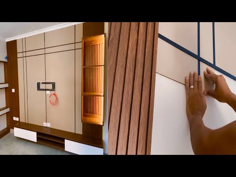 طريقة إبداعية لعمل مكتبة مودرن بال شيبورد تصميم احترافي وعصري