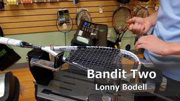 Time Lapse: How to String a Black Knight Bandit Two Squash Racquet