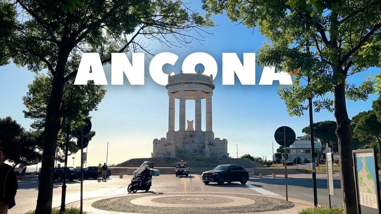 Sunny Summer Walk in ANCONA, Italy (Marche Region) | 4K, 60fps