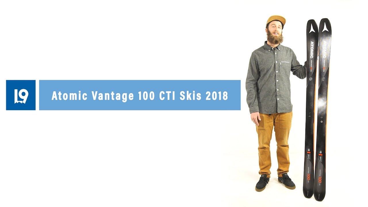 Atomic Vantage 100 CTI Skis 2018 - YouTube