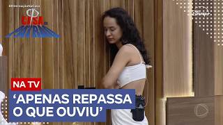 Leva e traz? Luiza faz papel de rádio-fofoca na Casa do Patrão