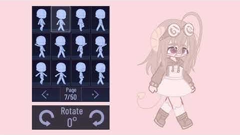 Bouncy walk tutorial || gacha club || -Ic3d t3d-