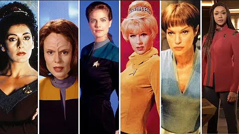 THE HOTTEST STAR TREK WOMEN | TOP 15 (WITHOUT KELV...