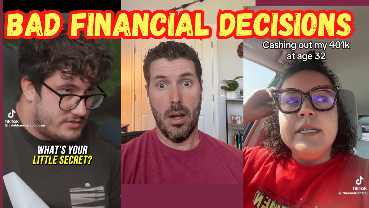 6 BAD FINANCIAL DECISIONS That Keep You BROKE. - YouTube