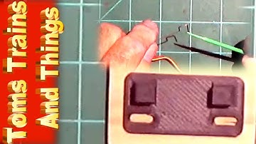 How To Mount Servo Controlled Turnouts