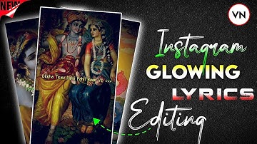 🎧🔱🍁Trending Glowing songteksten Reels Bewerking || Radha Krishna Videobewerking in Capcut || Song...