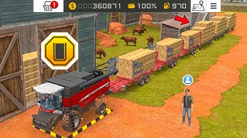 Making Straw Bales With Multiplayer In Fs18 | Fs18 Multiplayer Gameplay | Timelapse #fs18