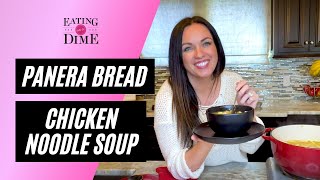 Homemade Chicken Noodle Soup-Copy Cat Panera Bread