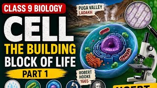 Cell – The Fundamental Unit of Life | Class 9 Science Chapter 1 | NEW NCERT EDITION Biology