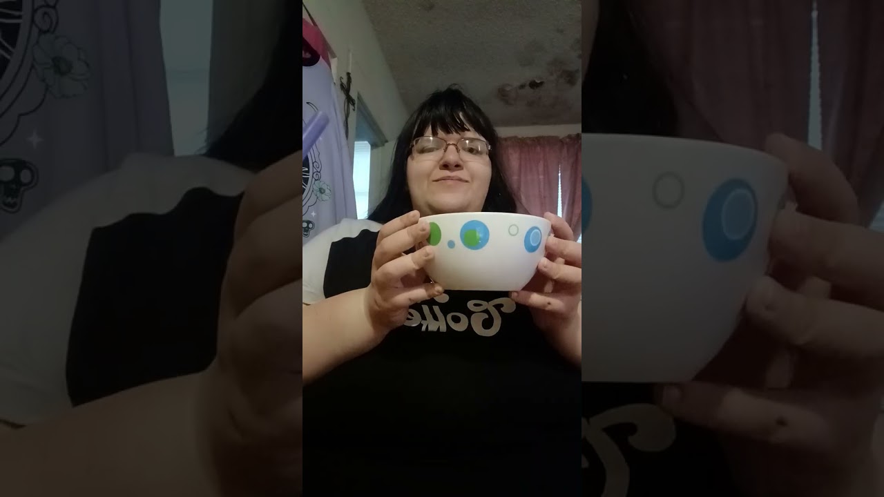 Strawberry cheerios with hydration drink rainbow sherbert mukbang 