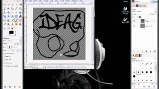 How to make transparent sprays in Counter-Strike: Source (Gimp 2.6.0)