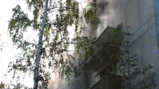 Пожар на Солнечногорской улице.
