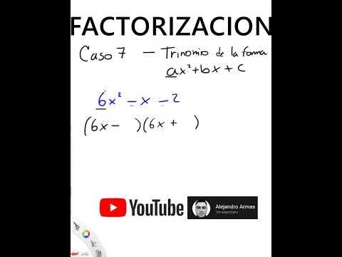 CASO 7 FACTORIZACION - YouTube