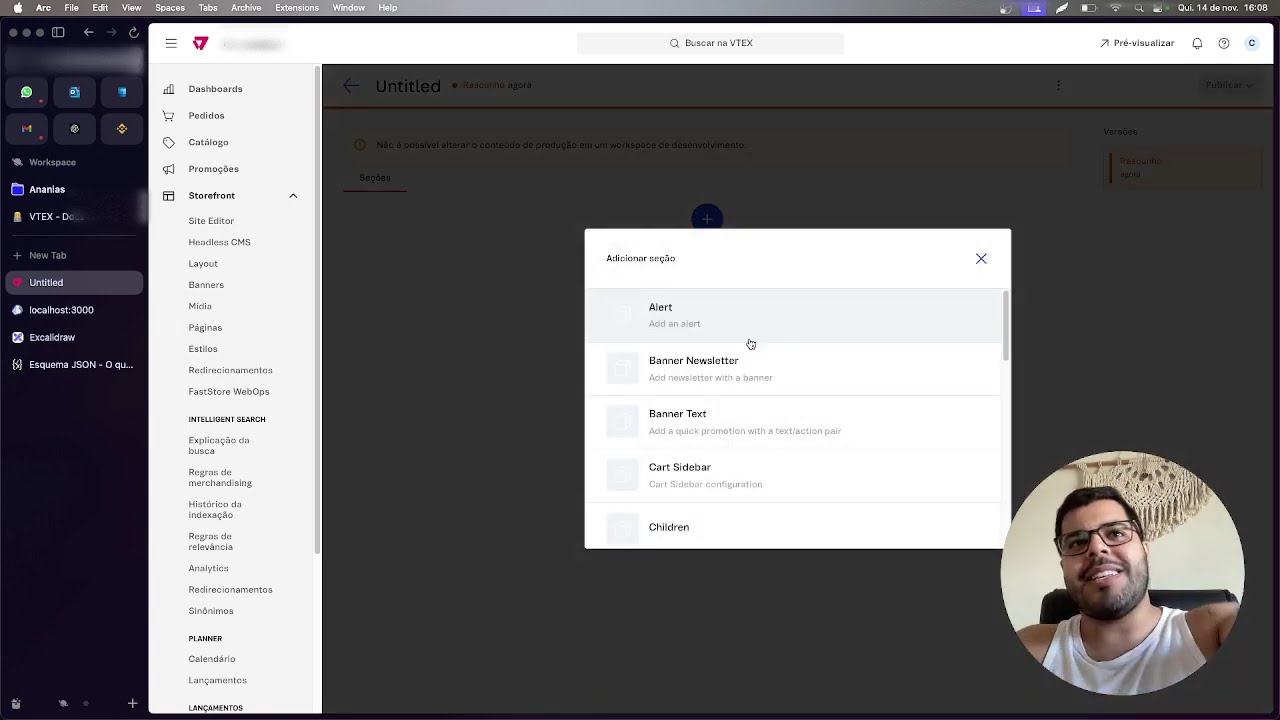 VTEX FastStore - Criando seu primeiro tipo de documento (Content Types)