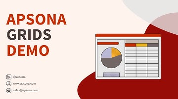 Effortless Data Visualization: Apsona Grids Demo