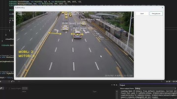 Vehicle Counting dan Tracking dengan Yolov4 #UPDT1