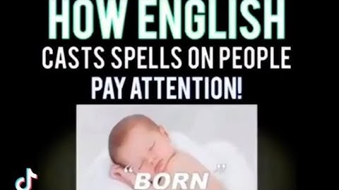 English language Spell casting 🤯🤯🤯