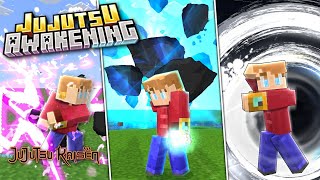 ESSE ADDON É INSANO! Jujutsu Awakening Addon - Minecraft PE 1.20+ (Bedrock-MCPE)