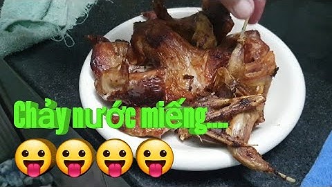 Chảy nước miếng với món chuột đồng chiên, xoài bằm, nước mắm làm!