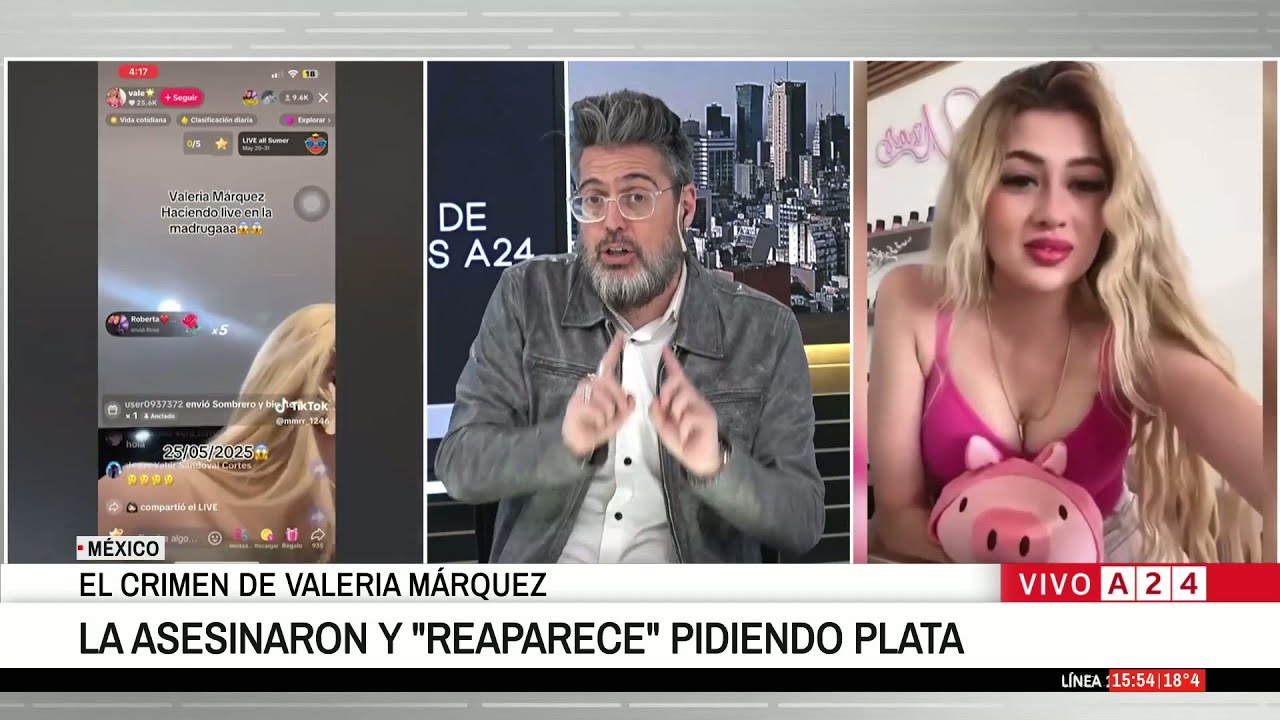 Fue asesinada y REAPARECE PIDIENDO DINERO: hicieron un vivo con VALERIA MÁRQUEZ usando IA