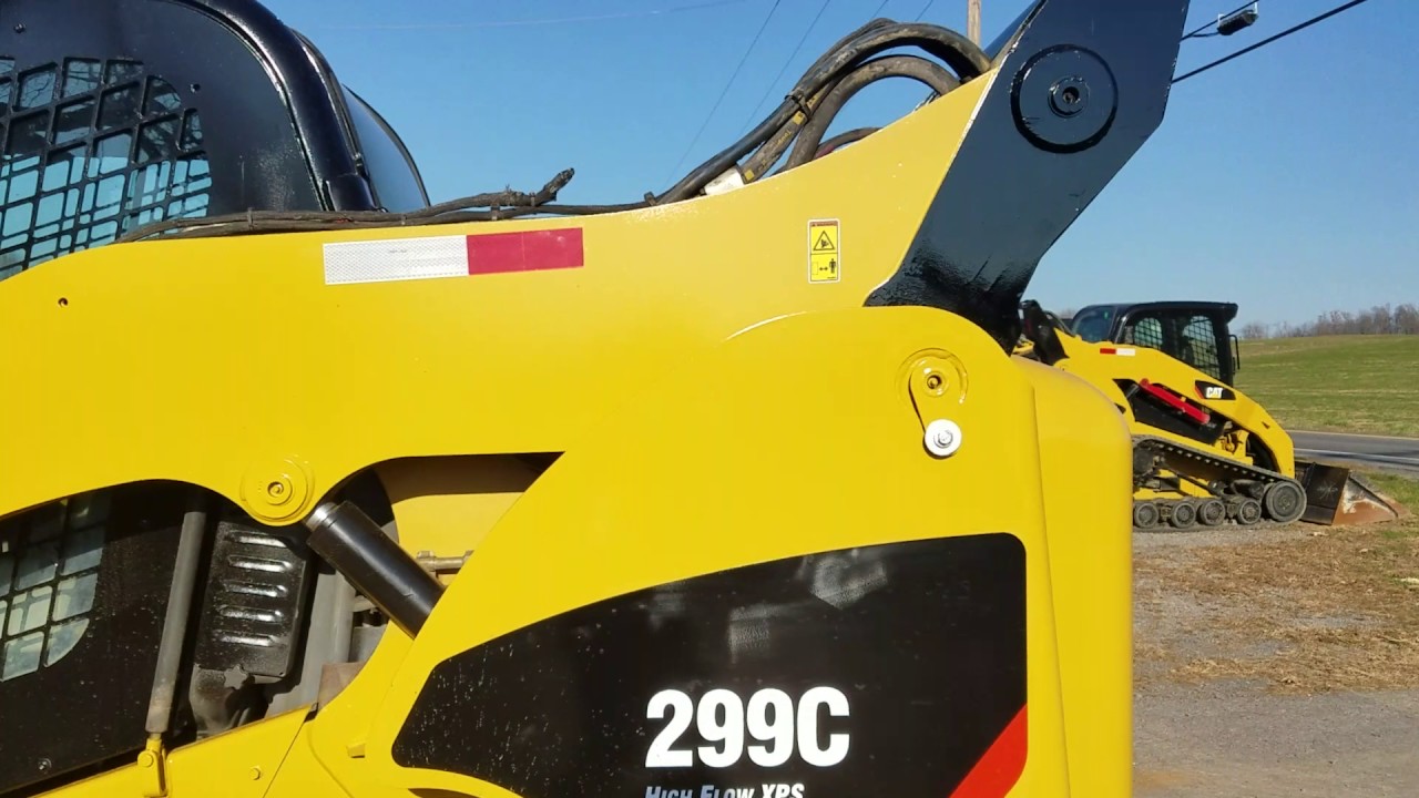 Cat 299C Compact Track Loader For Sale Inspection Video! - YouTube