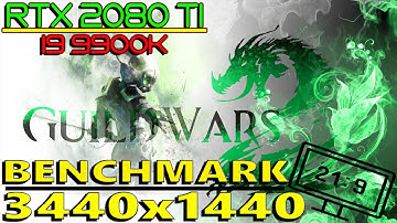 Guild Wars 2 | Benchmark | RTX 2080 ti | i9 9900k | Ultrawide 3440x1440