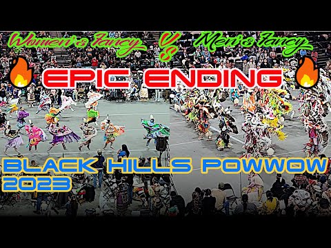 🔥EPIC ENDING🔥 l Women's Fancy vs Men's Fancy l SNL Black Hills Powwow 2023