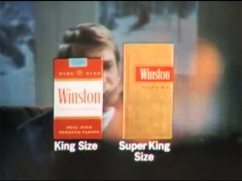 Winston Cigarettes TV Ad 1970