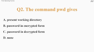 Unix Operating System Test (Medium Level) can you score 10/10?