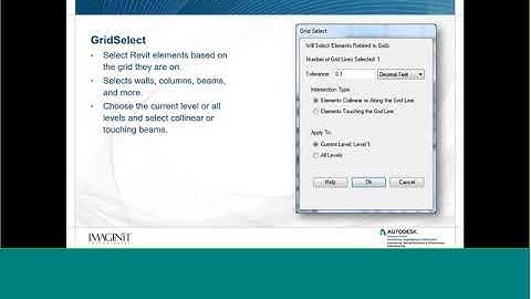 Overview of IMAGINiT Utilities for Revit 2019
