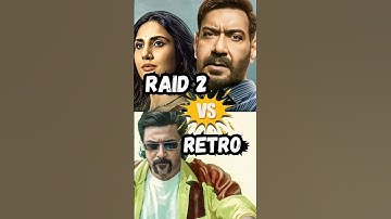 📈Raid 2 vs Retro🔥Day 5💥Box Office Collection #raid2 #bollywood #retro #kollywood