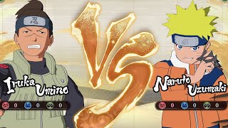 Iruka Umino Vs. Naruto Uzumaki! NARUTO X BORUTO Ultimate Ninja STORM CONNECTIONS | 4K