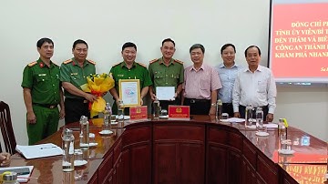 Khen thưởng đột xuất công an Sa Đéc vì liên tiếp phá nhiều vụ án lớn