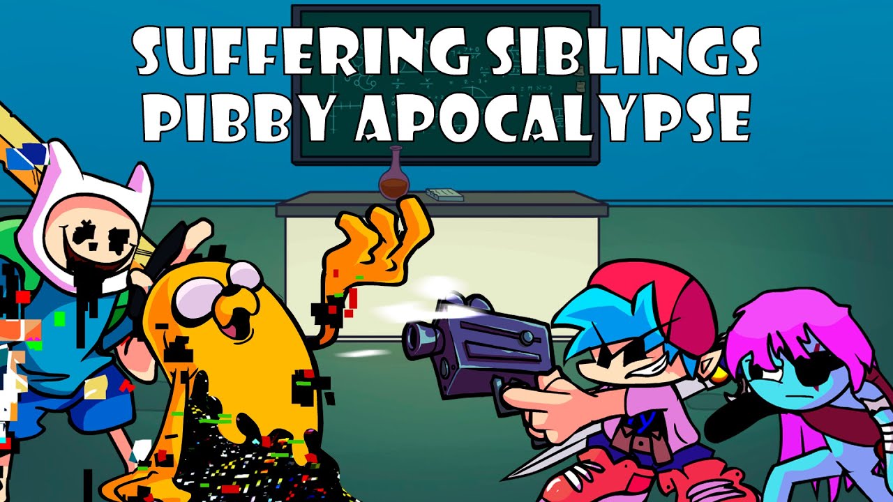 FNF Pibby Apocalypse Finn + Jake - Suffering Siblings (FC) (4k