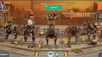 New Ultimate Hangar Super Letal with UE Nodens War Robots WR 