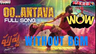 Oo Antava Mawa..oo Oo Antava Full Video Song - Pushpa Songs - Allu Arjun -Samantha Thelionstudio
