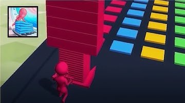 Stack Colors gameplay android, ios levels 32-34 | Gameplay A&I