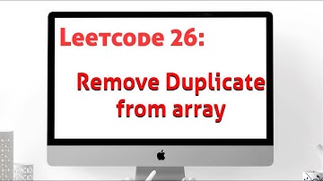 Remove Duplicate || Leetcoee 26 || Easy Explanation || #programming #coding