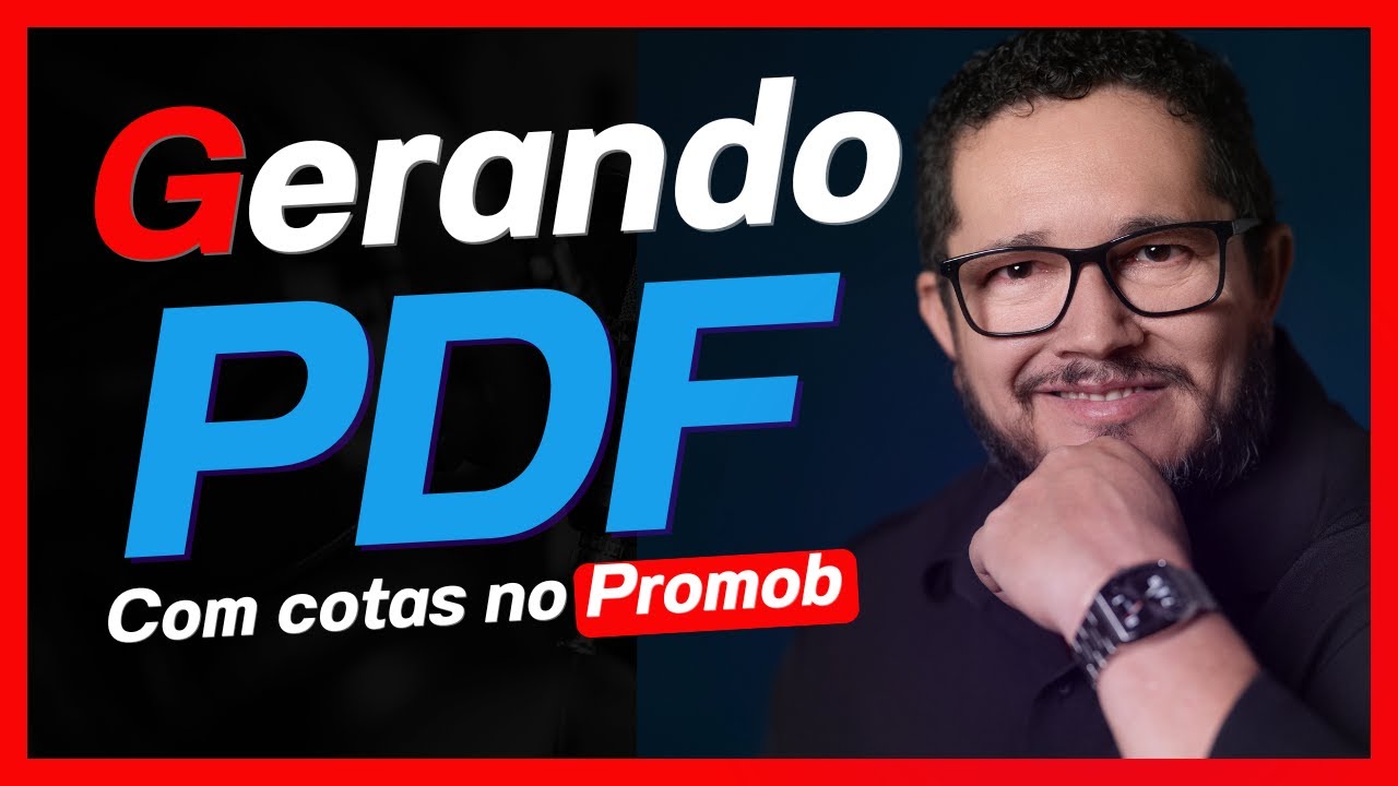 Como Gerar PDF com Medidas e Materiais no Promob Passo a Passo - YouTube