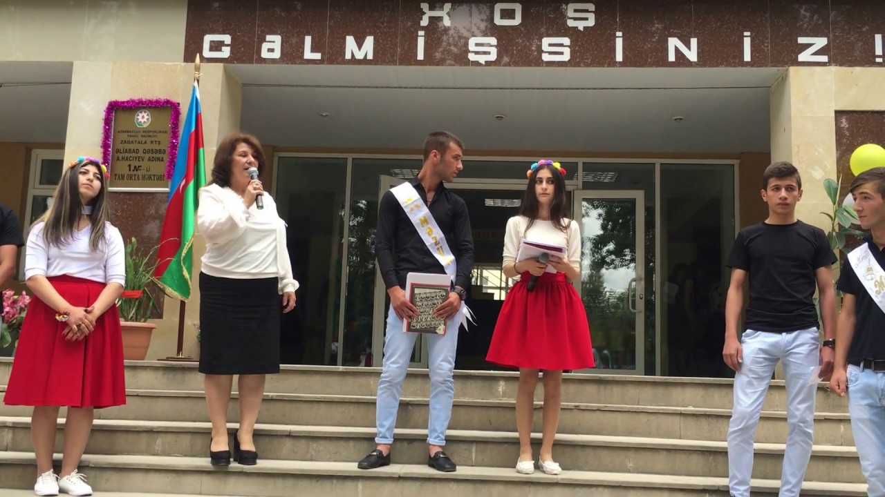 Алиабад  Школа  № 1   SON ZENG 2017. / 1 часть