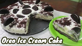 ... this oreo ice cream cake is so easy to make because it’s a no
bake which perfect for people like me who’s not that good a...