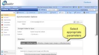 Google Sync For Contacts In Officeclip Crm
