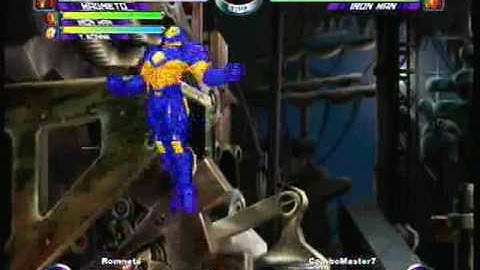 MvC2 Online (360): Brett (Mag/IM/Tron) vs ComboMaster7 (Mag/Psy/IM) 37 .:3.2.10:.