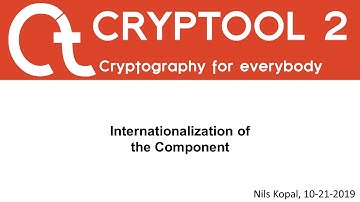 04 - Internationalization of the Component (CrypTool 2 Development Series)